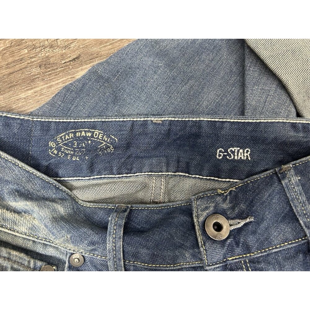 G Star Raw Jeans Womens 32x29 Blue Arc 3D Loose Tapered Leg Denim NEW - Picture 6 of 13